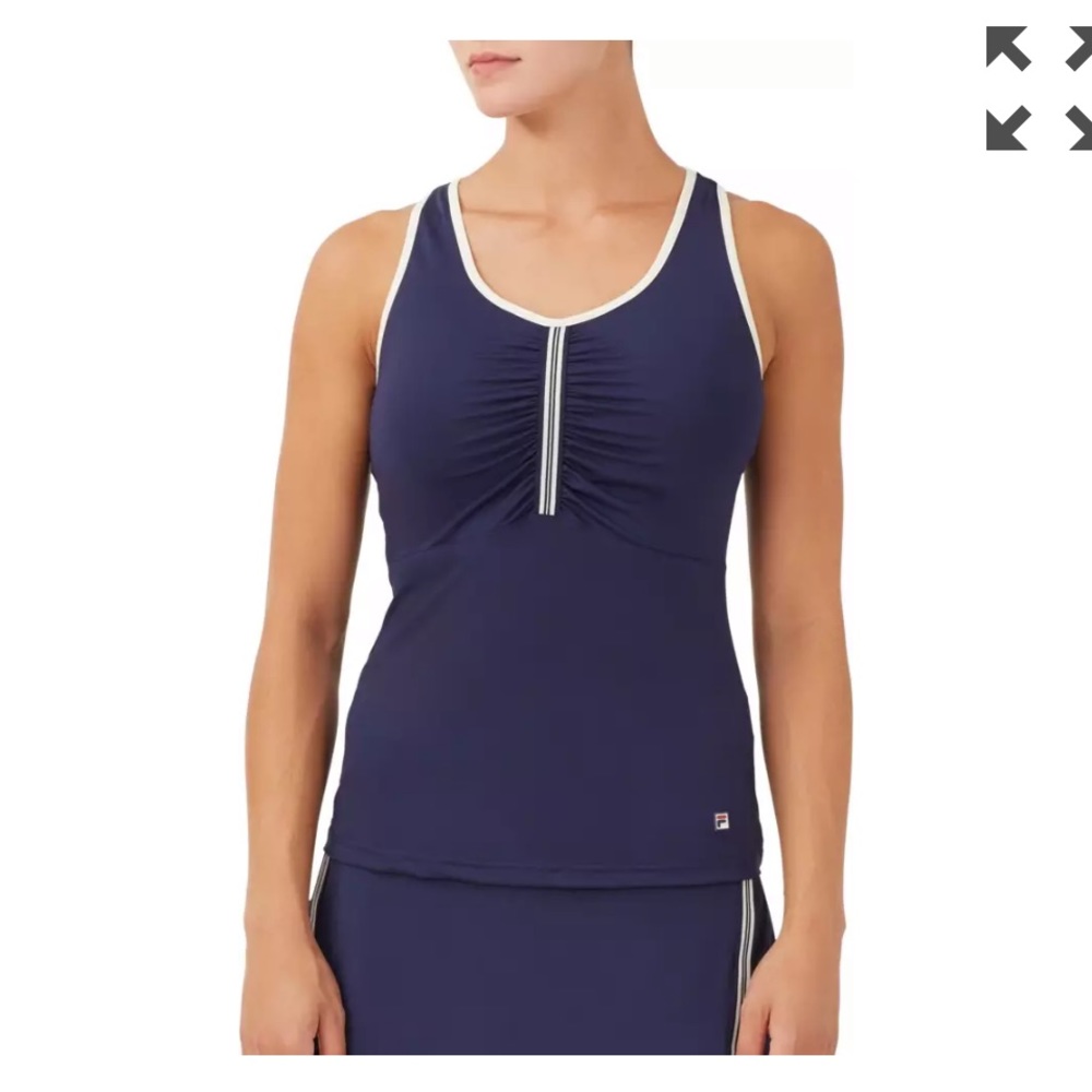 NWT FILA HERITAGE RACERBACK TENNIS TANKTOP